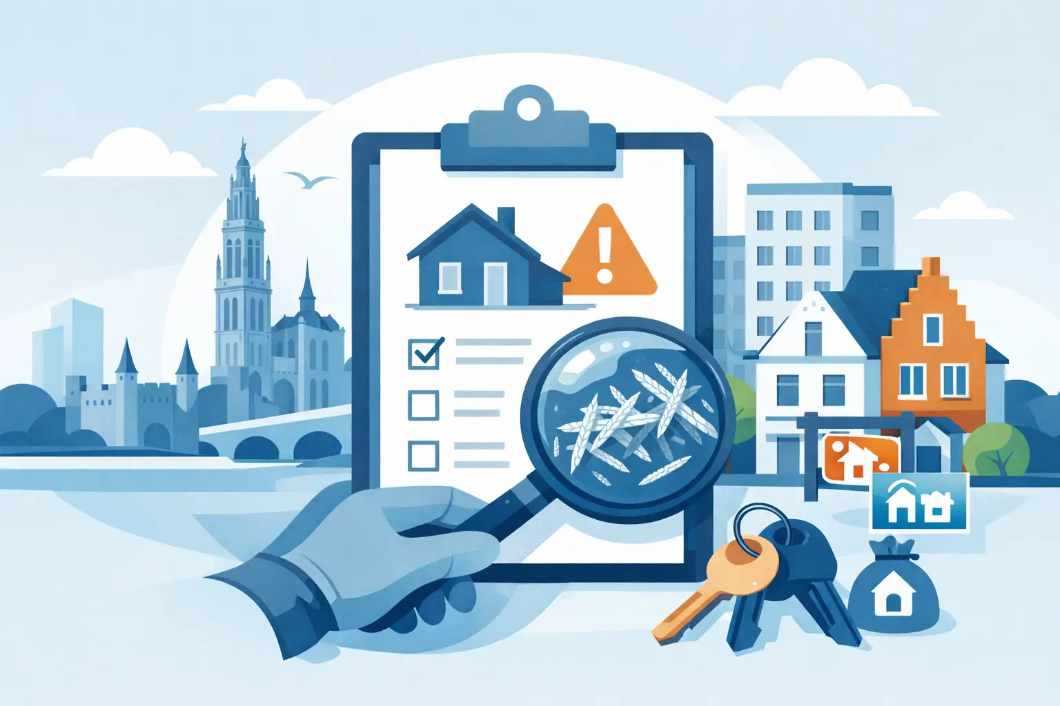 Asbestattest Antwerpen voor verkoop of verhuur