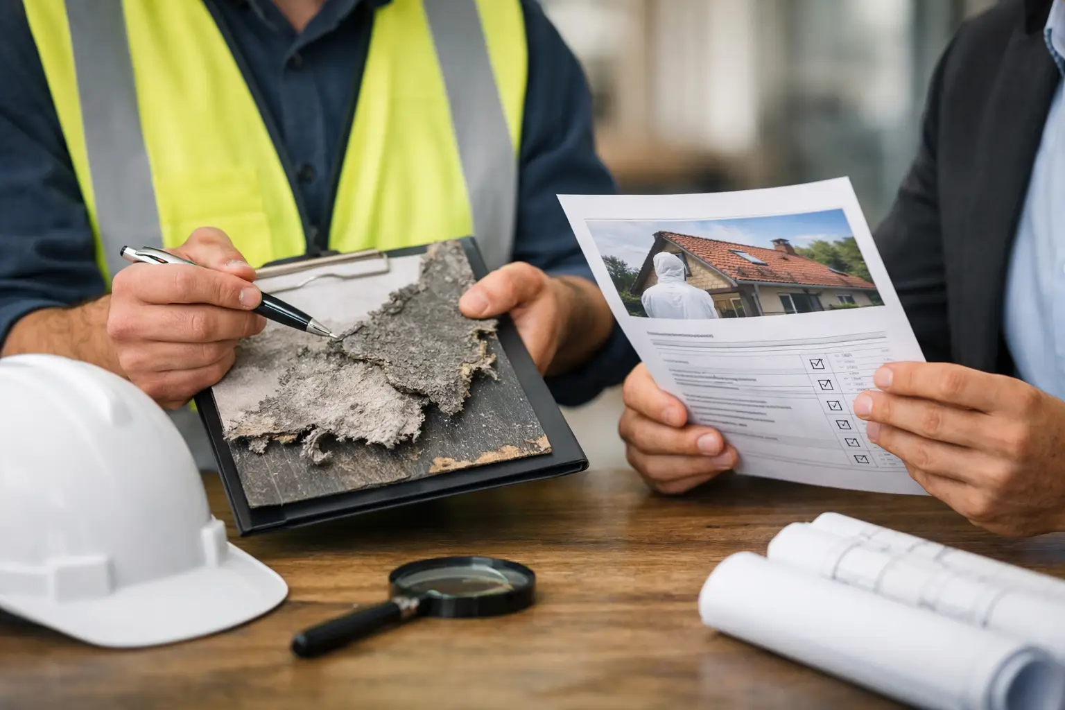 Verschil tussen asbestinventaris en asbestattest